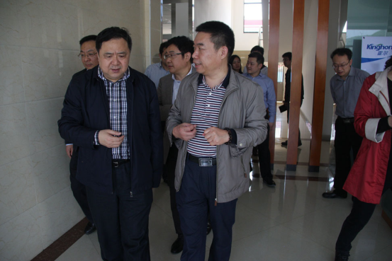 Warmly welcome Governor Xu to visit the kinghonor industrial park for guidance and work